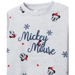 OVS Fleece Pyjama Micky Mouse Grijs -Kleintje Luxe ovs fleece pyjama micky mouse grijs a380139 1