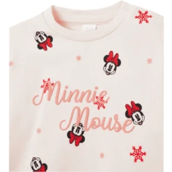 OVS Fleece Pyjama Minnie Mouse Roze -Kleintje Luxe ovs fleece pyjama minnie mouse roze a380138 3