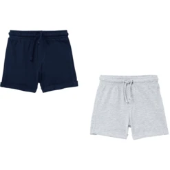 OVS Grijs Gemêleerde Korte Broek -Kleintje Luxe ovs grijs gemeleerde korte broek a346542 2