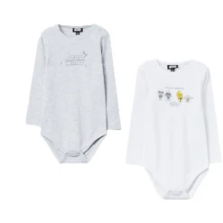 OVS Lange Mouw Star Wars Grijs Gemêleerd Grijs 2 Pakken -Kleintje Luxe ovs lange mouw star wars grijs gemeleerd grijs 2 pakken a327823 2