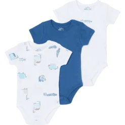 OVS Lichamen Blauw 3-pack -Kleintje Luxe ovs lichamen blauw 3 pack a404554 3