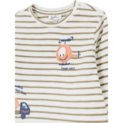 OVS Overhemd Met Lange Mouwen Helikopter Wit -Kleintje Luxe ovs overhemd met lange mouwen helikopter wit a404571 2