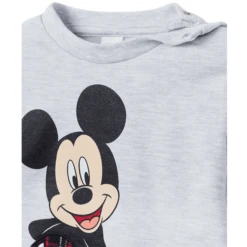 OVS Pyjama Fleece Grijs Gemêleerd -Kleintje Luxe ovs pyjama fleece grijs gemeleerd a328774 3