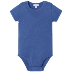 OVS Rompertje Met Korte Mouwen 2-pack Colony Blue -Kleintje Luxe ovs rompertje met korte mouwen 2 pack colony blue a343926 1