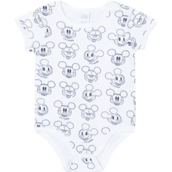 OVS Rompertje Met Korte Mouwen 2-pack Mickey Mouse B Right White 5 OVS Rompertje Met Korte Mouwen 2-pack Mickey Mouse B Right White -Kleintje Luxe ovs rompertje met korte mouwen 2 pack mickey mouse b right white a343898 1