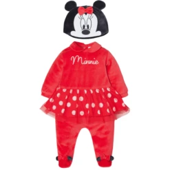 OVS Rompertje Minnie Rood -Kleintje Luxe ovs rompertje minnie rood a372055 2