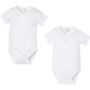 OVS Wikkel Rompertje Korte Mouw 2-pack Glacier Grijs