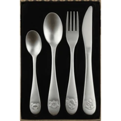 P:os Forest Friends Bestekset, 4 Stuks. -Kleintje Luxe p os forest friends bestekset 4 stuks a415560 2