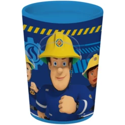 P:os Ontbijt Set Brandweerman Sam, 3st. -Kleintje Luxe p os ontbijt set brandweerman sam 3st a329839 2