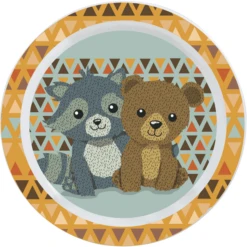 P:os Ontbijtset 3. Stuks Bosvrienden -Kleintje Luxe p os ontbijtset 3 stuks bosvrienden a415547 1