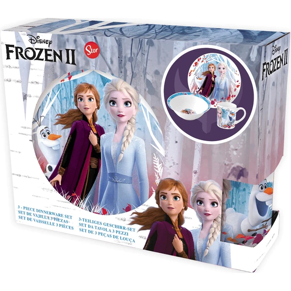 P:os Ontbijtset Frozen, 3st. 2 P:os Ontbijtset Frozen, 3st. - Afbeelding 2