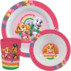 P:os Ontbijtset Paw Patrol, Meisje, 3st.