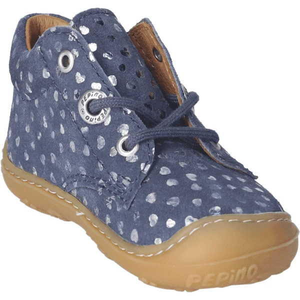 Pepino Peuterschoen Dots Navy (medium) 4 Pepino Peuterschoen Dots Navy (medium) - Afbeelding 4