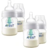 Philips Avent Anti-koliekfles SCF810/24 Incl. AirFree-ventiel, 125ml, 4 Stuks, Transparant