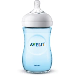 Philips AVENT Fles Natural SCF035/27 260ml 2stuks Blauw -Kleintje Luxe philips avent fles natural scf035 27 260ml 2stuks blauw a268886 4