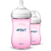 Philips Avent Natural-babyflex 2.0 SCF034/27 260ml Roze 2 Stuks