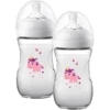 Philips Avent Natural Fles SCF070/25, 260ml, 2 Stuks, Unicorn