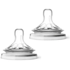 Philips Avent Natural - Speen Voor Fles SCF046/27, Viskeuze Voeding, Vanaf 6 Maanden, 2 X 2 Stuks -Kleintje Luxe philips avent natural speen voor fles scf046 27 viskeuze voeding vanaf 6 maanden 2 x 2 stuks a295864 3