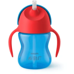 Philips Avent Rietjesbeker SCF796/01 200 Ml 9m+ Blauw/rood