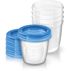 Philips AVENT SCF619/05 Bewaarbeker Voor Moedermelk 5x 180ml -Kleintje Luxe philips avent scf619 05 bewaarbeker voor moedermelk 5x 180ml a131559 3