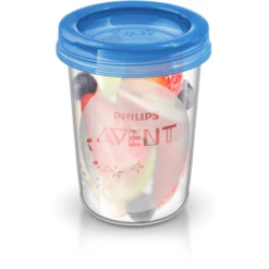 Philips AVENT SCF721/20 Bewaarbeker Voor Babyvoeding 10x 240ml, 10x180ml -Kleintje Luxe philips avent scf721 20 bewaarbeker voor babyvoeding 10x 240ml 10x180ml a131549 3