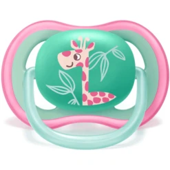 Philips Avent Speen Ultra Air SCF349/12 Vanaf 18 Maanden 4 Stuks Giraf / Wasbeer -Kleintje Luxe philips avent speen ultra air scf349 12 vanaf 18 maanden 4 stuks giraf wasbeer a283997 4