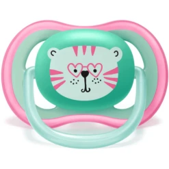 Philips Avent Speen Ultra Air SCF349/15 Vanaf 18 Maanden 4 Stuks Tijger / Lama -Kleintje Luxe philips avent speen ultra air scf349 15 vanaf 18 maanden 4 stuks tijger lama a285794 2