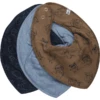 Pippi Bandana 3 Pack Ashley Blauw