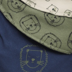 Pippi Bandana 3 Pack Dark Denim -Kleintje Luxe pippi bandana 3 pack dark denim a411945 3