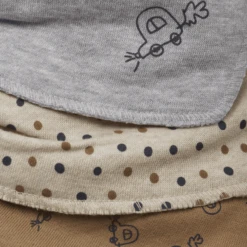 Pippi Bandana 3 Pack Indian Tan -Kleintje Luxe pippi bandana 3 pack indian tan a411943 3