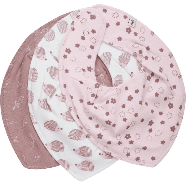 Pippi Bandana 3 Pack Old Rose 3 Pippi Bandana 3 Pack Old Rose - Afbeelding 3