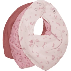 Pippi Bandana 3 Pack Rose -Kleintje Luxe pippi bandana 3 pack rose a411946 2