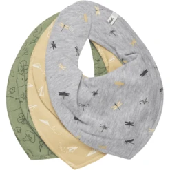 Pippi Bandana 3-pack Silver Dry Green