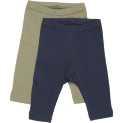 Pippi Legging 2 Pack Diep Lichen Green -Kleintje Luxe pippi legging 2 pack diep lichen green a411969 3