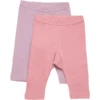 Pippi Legging 2-pack Dusty Rose