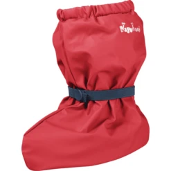 Playshoes Regen Footies Met Fleece Voering Rood -Kleintje Luxe playshoes regen footies met fleece voering rood a318461 3