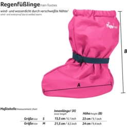 Playshoes Regen Footies Met Fleece Voering Roze 7 Playshoes Regen Footies Met Fleece Voering Roze -Kleintje Luxe playshoes regen footies met fleece voering roze a318472 2