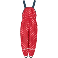 Playshoes Regen Tuinbroek Met Stippen Rood -Kleintje Luxe playshoes regen tuinbroek met stippen rood a377191 4