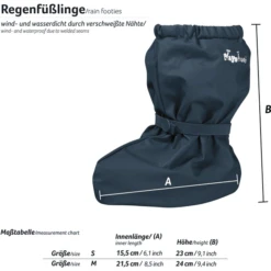 Playshoes Regenlaarzen Met Fleece Voering Marine -Kleintje Luxe playshoes regenlaarzen met fleece voering marine a318465 2