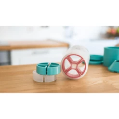 POWDY Melkpoederverdeler Met Verwisselbare Inzetstukken Grijs -Kleintje Luxe powdy melkpoederverdeler met verwisselbare inzetstukken grijs a284414 3