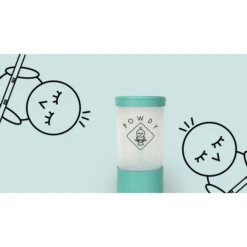 POWDY Melkpoederverdeler Met Verwisselbare Inzetstukken Turquoise -Kleintje Luxe powdy melkpoederverdeler met verwisselbare inzetstukken turquoise a274423 4