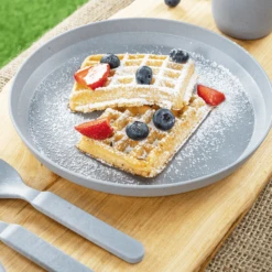 Reer Bord Growing Set Van 2, Blauw/grijs -Kleintje Luxe reer bord growing set van 2 blauw grijs a342890 2