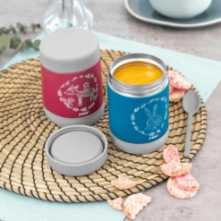 Reer Roestvrij Stalen Warmhouddoos Colour Design 300 Ml, Petrol Blauw -Kleintje Luxe reer roestvrij stalen warmhouddoos colour design 300 ml petrol blauw a343251 4