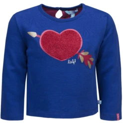 Rennen! Girl Het Sweatshirt Is Echt Blauw.... -Kleintje Luxe rennen girl het sweatshirt is echt blauw a215131 3