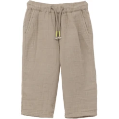 S.Oliver S. Olive R Mousseline Broek Lichtbruin