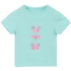 S.Oliver S. Olive R T-Shirt Vlinder Turkoois