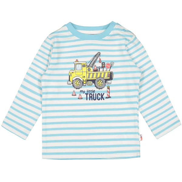 Salt And Pepper Overhemd Met Lange Mouwen DriveOn Truck Lichtblauw 1 Salt And Pepper Overhemd Met Lange Mouwen DriveOn Truck Lichtblauw