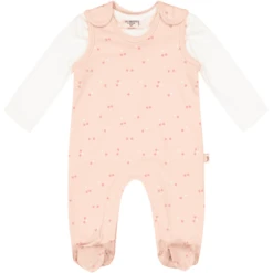 SALT AND PEPPER Rompertje AOP Blush Rose -Kleintje Luxe salt and pepper rompertje aop blush rose a371187 2
