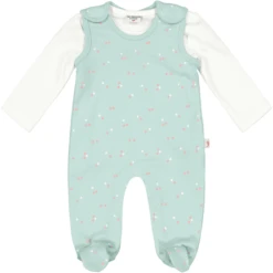 SALT AND PEPPER Rompertje AOP Zacht Mint -Kleintje Luxe salt and pepper rompertje aop zacht mint a371173 2