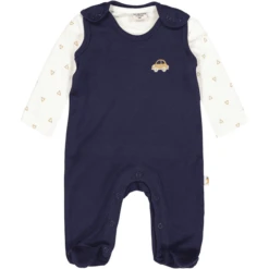 SALT AND PEPPER Rompertje Set Auto Navy -Kleintje Luxe salt and pepper rompertje set auto navy a371033 2